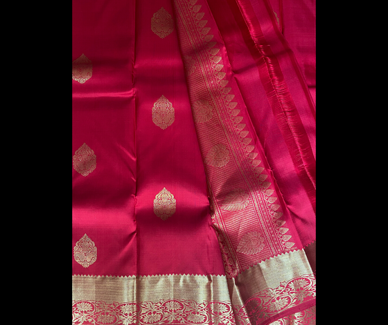 Red Pure Handloom Kanchipuram Rsm Silks Online