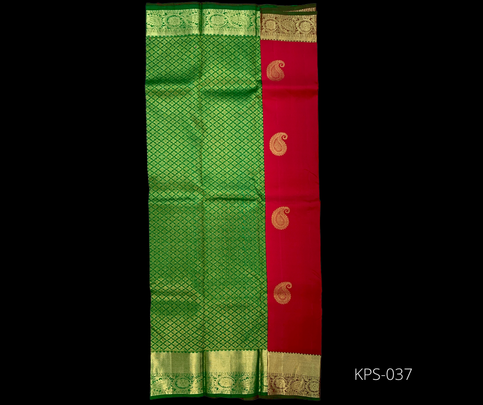 Red Pure Kanchipuram - Rsm Silks Online