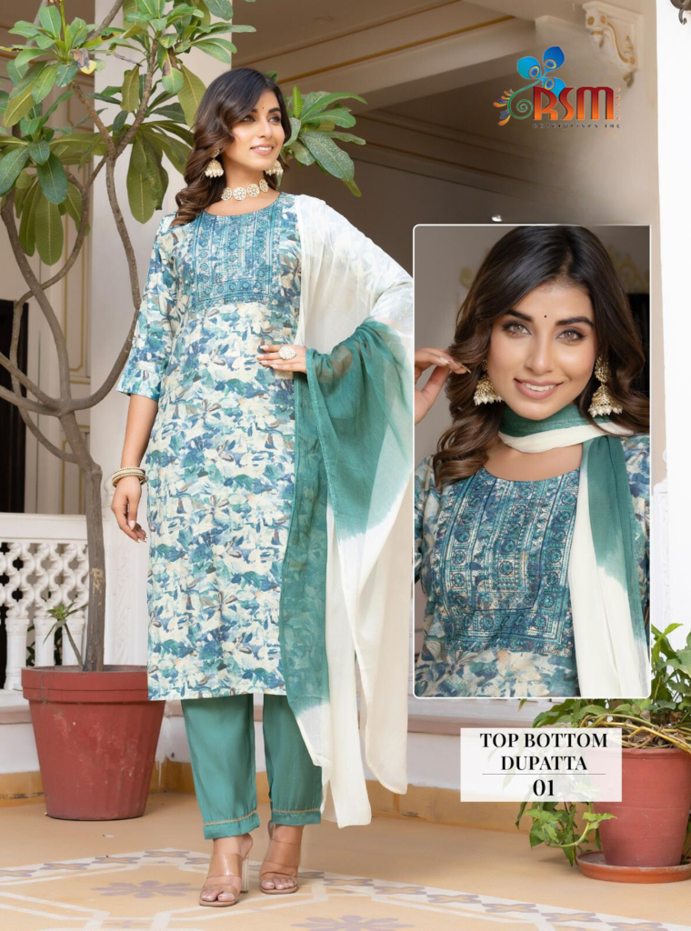 Nyra Cut Chanderi Modal Kurti Set with Silk Bottom and Jacquard Dupatta – Plus Size 2XL to 4XL main image 0