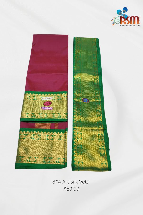 8X4 Art Silk Vetti
